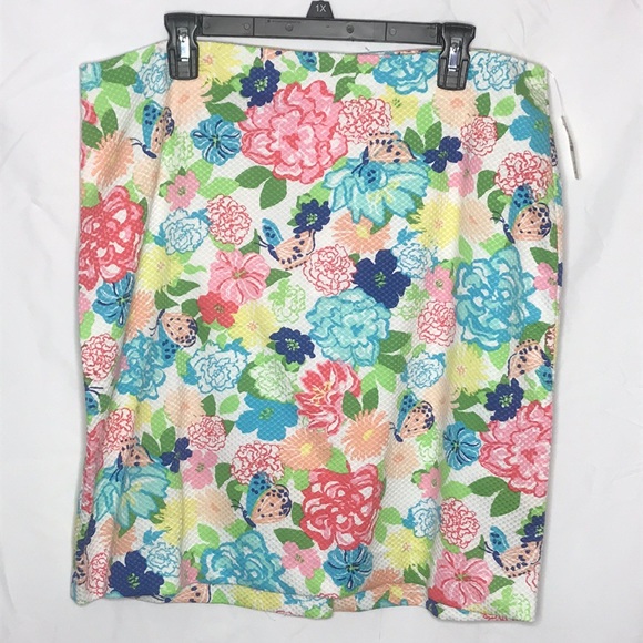 Talbots Dresses & Skirts - NWT Floral/Butterfly Talbots Skirt
